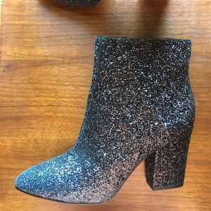 Nine West Savitra glitter boots 9.5